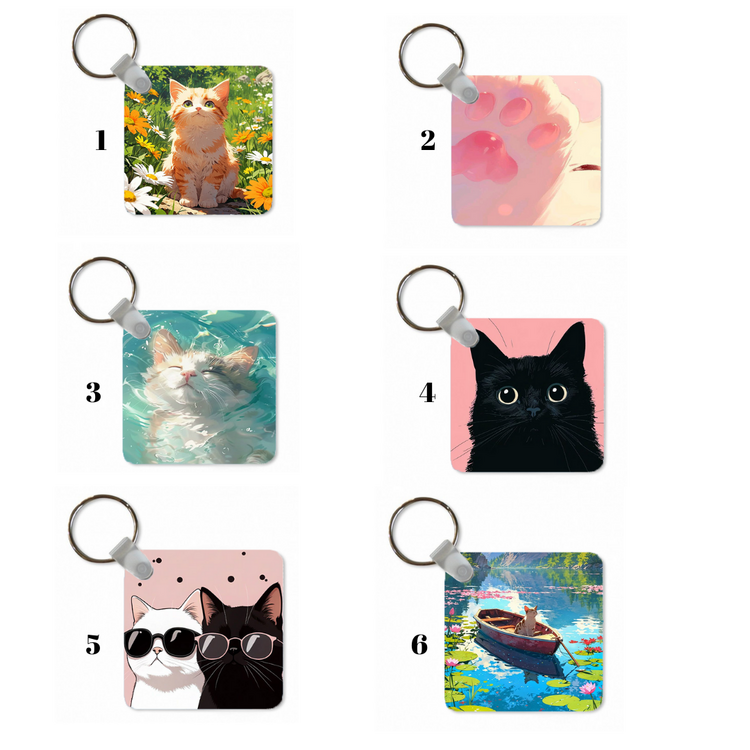 Kedi Anahtarlıklar