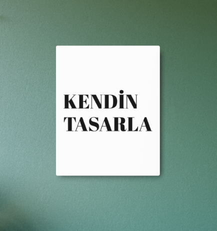 "Kendin Tasarla" Poster