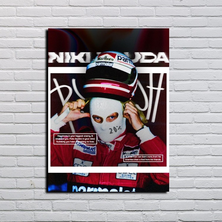 Niki Lauda Poster