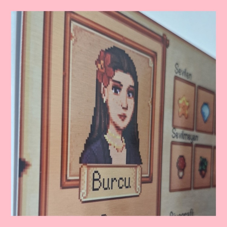 Stardew Valley Karakter Kartı