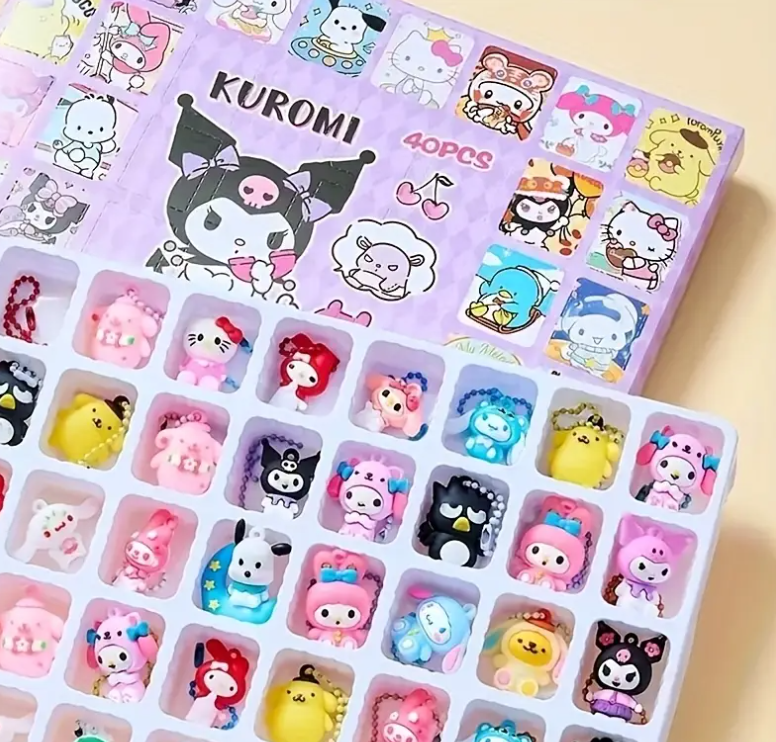 Sürpriz Kuromi&Hello Kitty Anahtarlık 