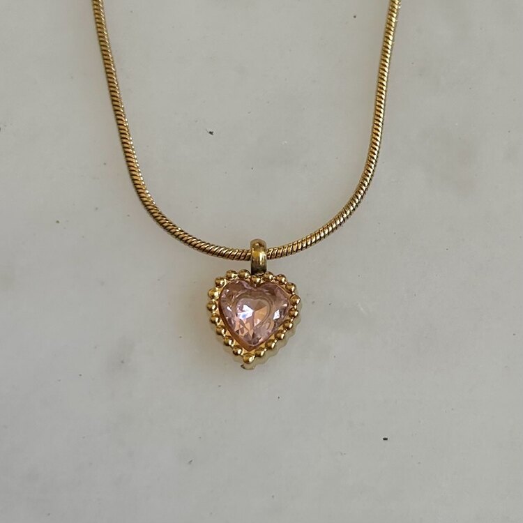 Mini Pink Kolye