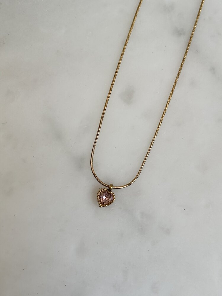 Mini Pink Kolye