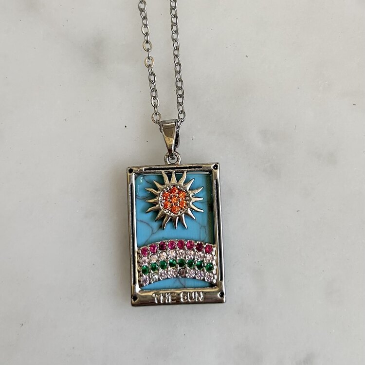 Silver The Sun Kolye