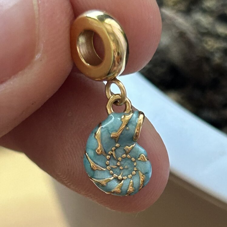 Salyangoz Kabuğu Charm
