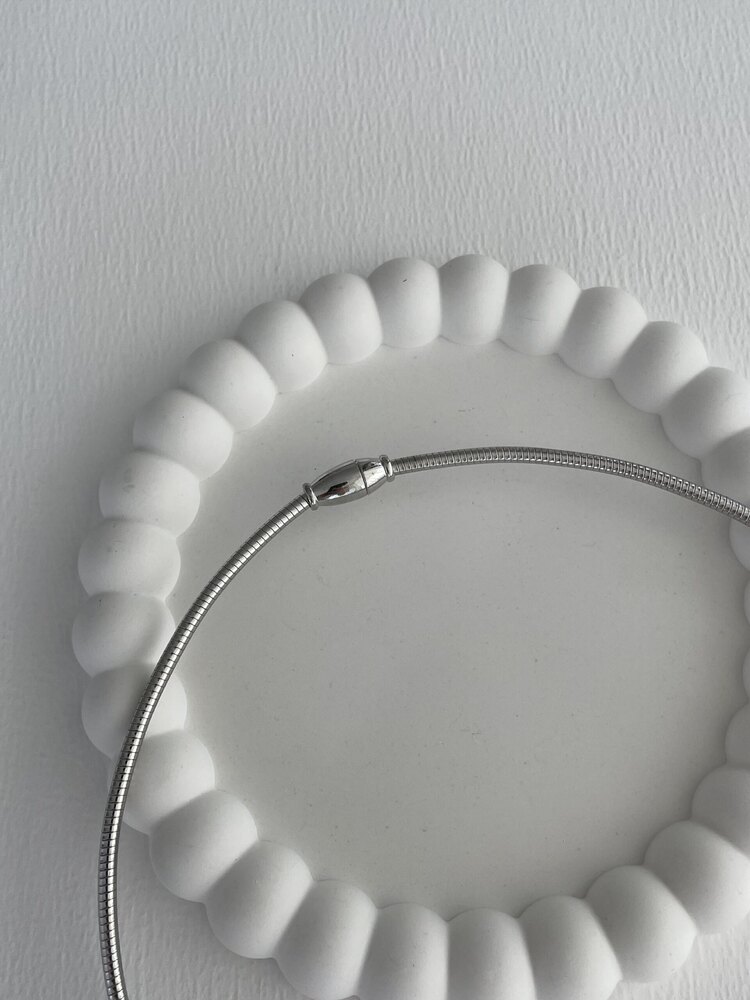 Kalp Detaylı Choker Kolye