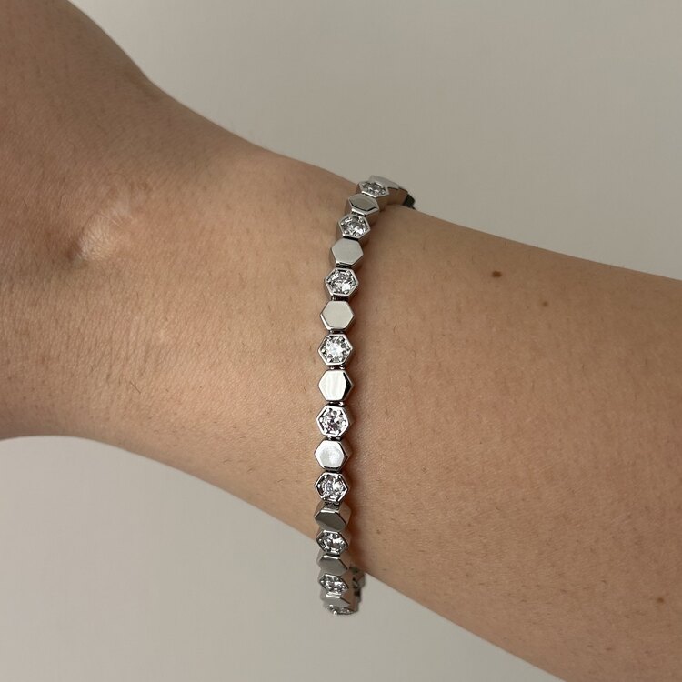 Silver Künye Bileklik 