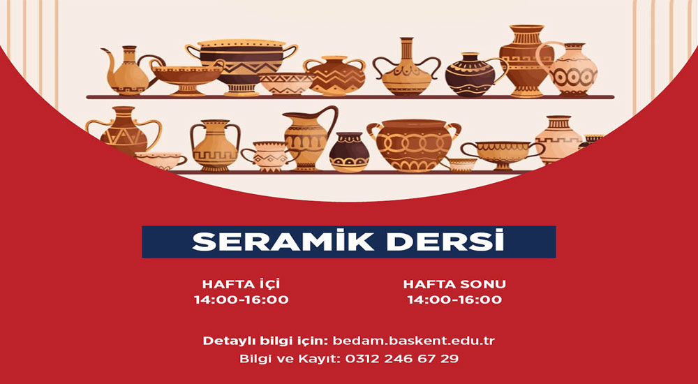 Seramik Kursu (Ders başı) Yetişkin Grubu (Ankara)