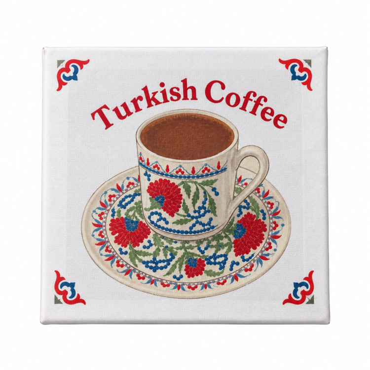 Türk Kahvesi Tuval