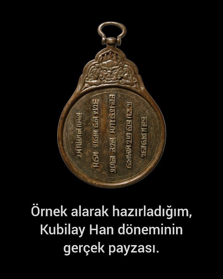Gümüş Kubilay Han'ın Payzası