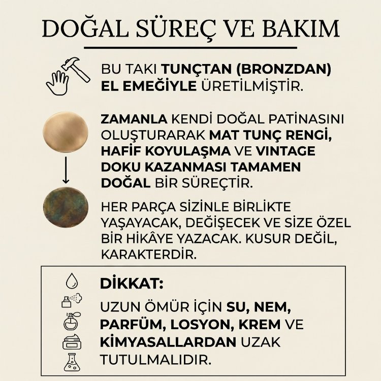 Tunç Kıpçak Kolyesi