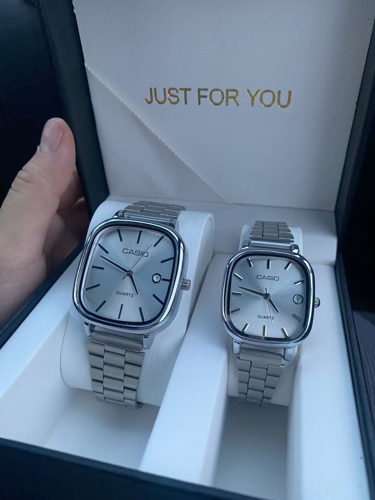 Casio Beyaz Çift Saati (Erkek)