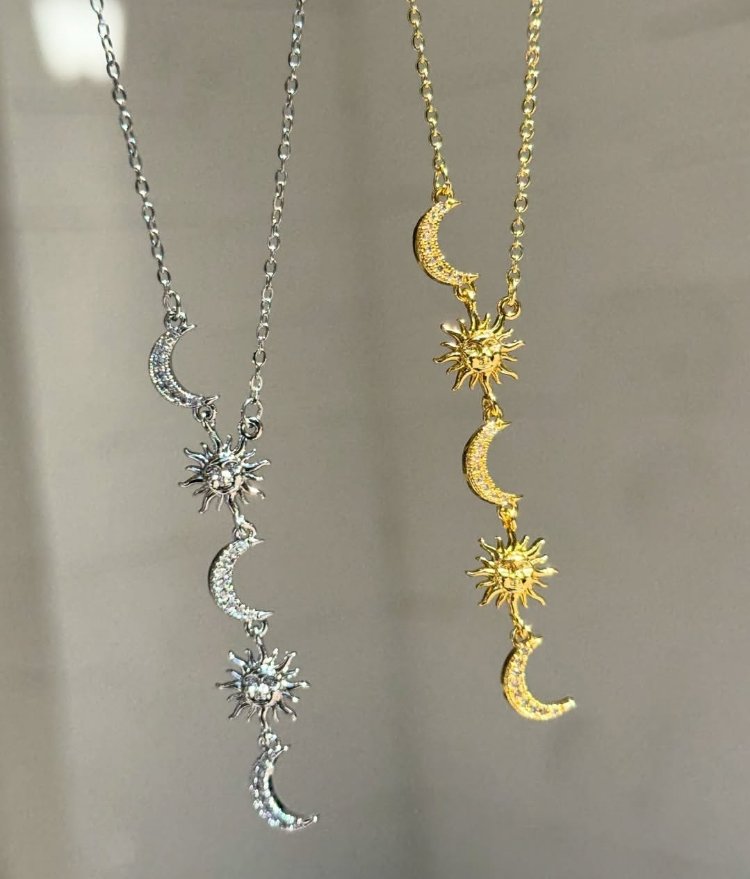 Luna Moon Y Kolye