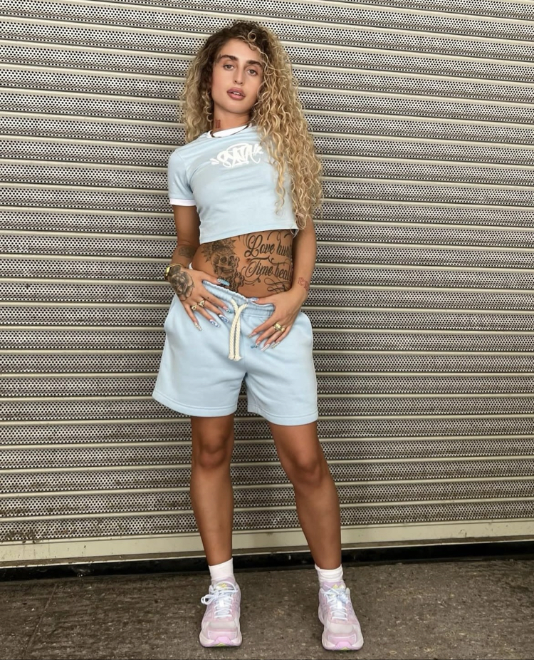 Syna World Baby Blue T-Shirt + Shorts