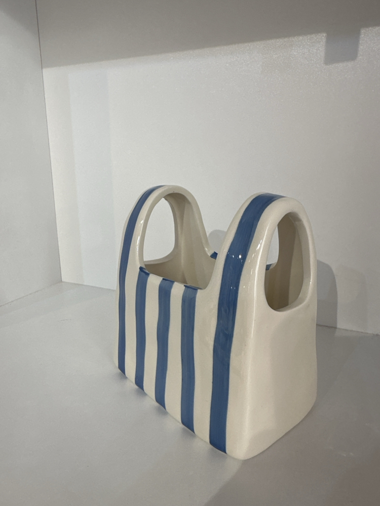 Dekoratif seramik çanta 14 cm