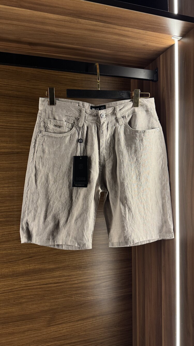 BOSS KETEN ŞORT PREMIUM