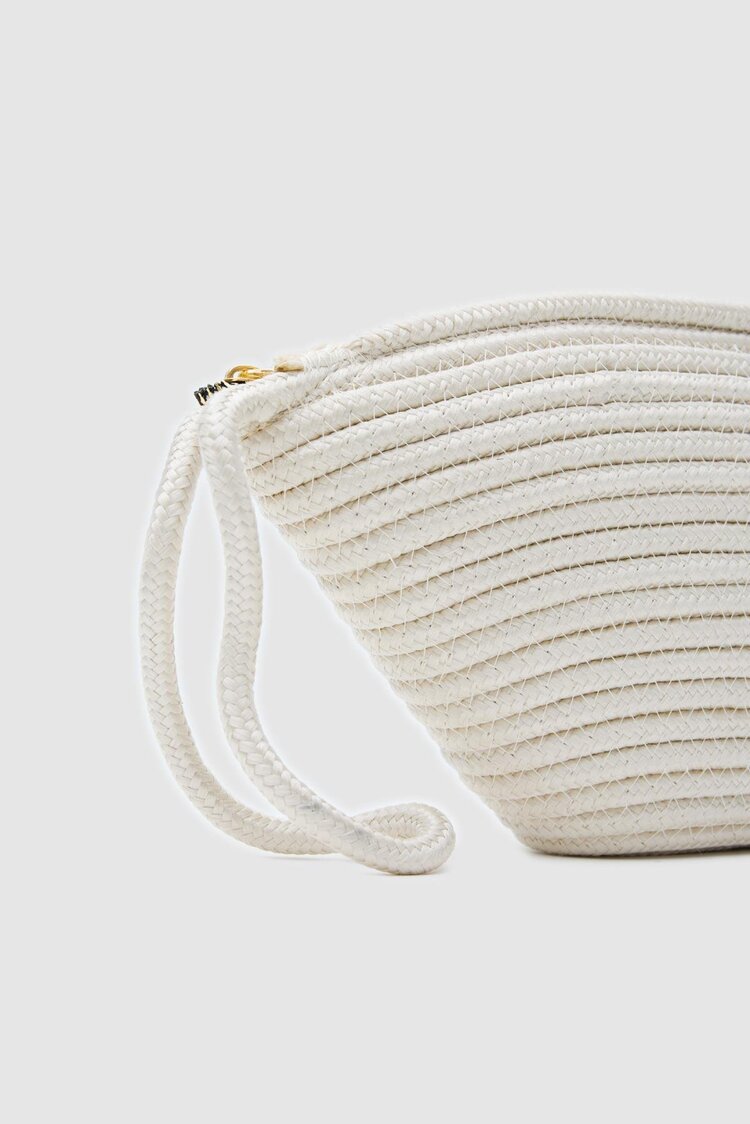 Likya Handmade Hasır Clutch Çanta