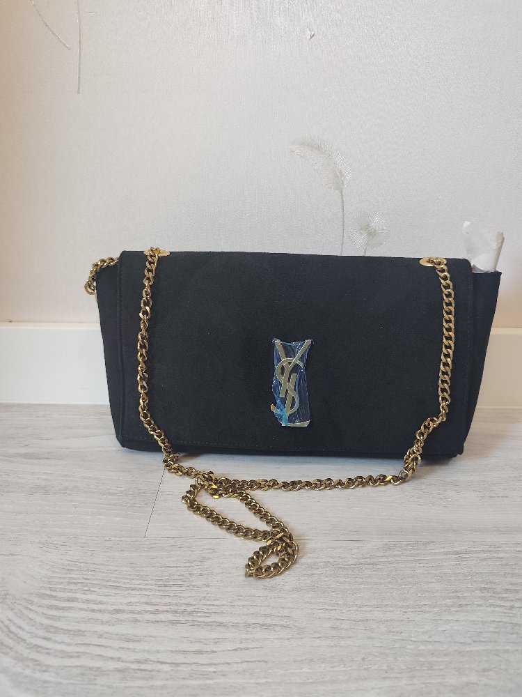 Çift taraflı Marka Çanta (YSL) siyah