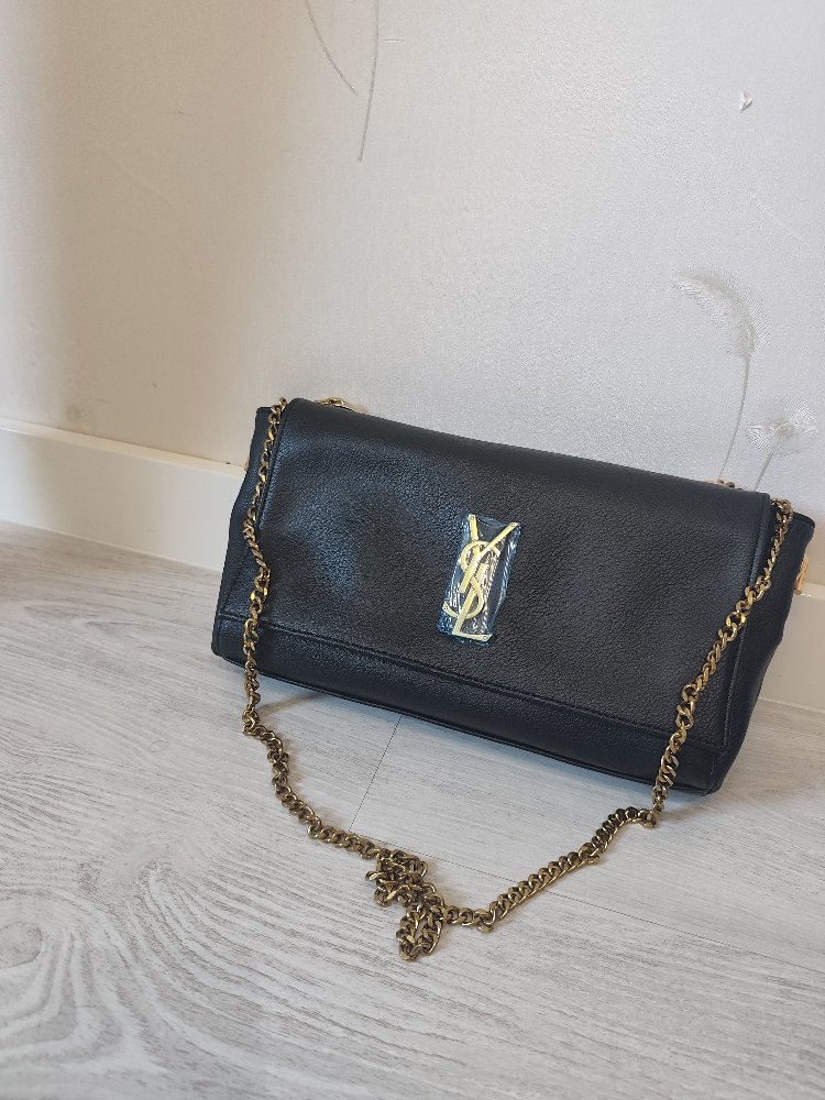 Çift taraflı Marka Çanta (YSL) siyah