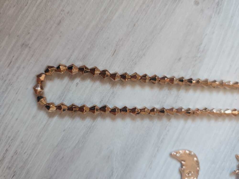 VB62- GÜNEŞ İKİLİ KOLYE