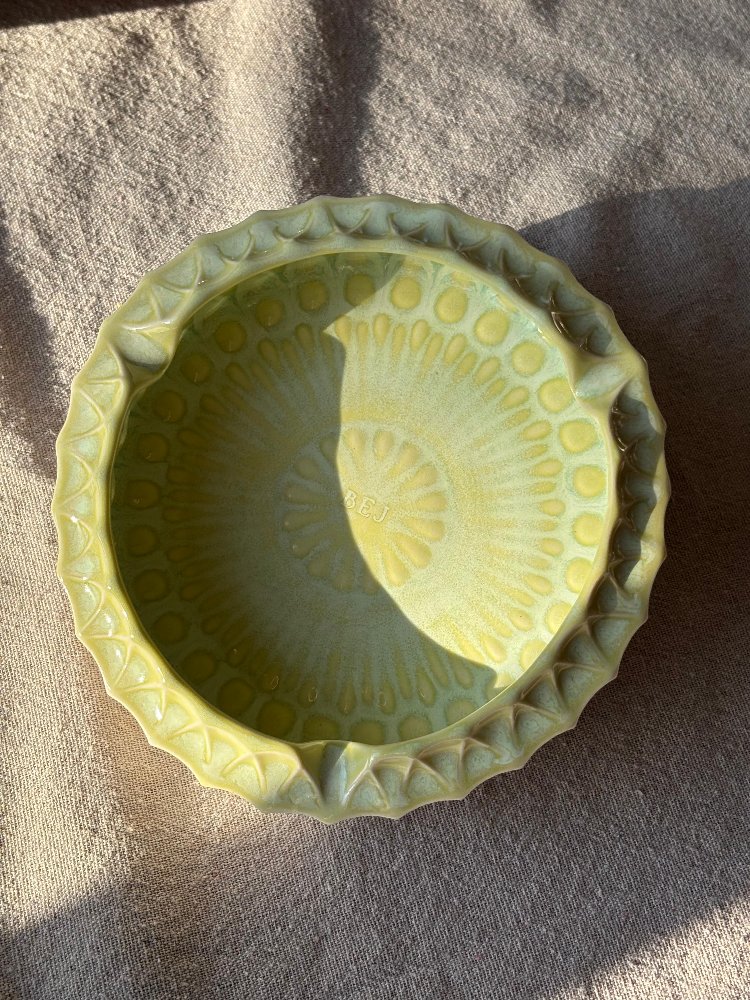 Green Retro Kül Tablası