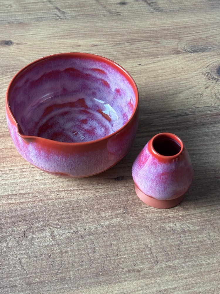 Hibiscus Matcha Set