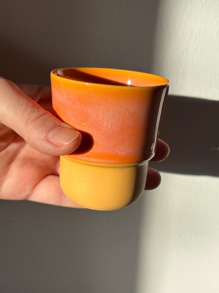 Peach Cream Short Cup