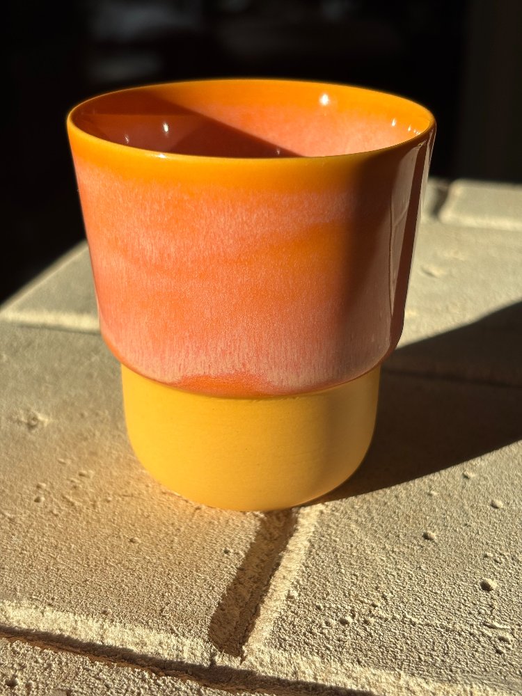 Peach Cream Short Cup