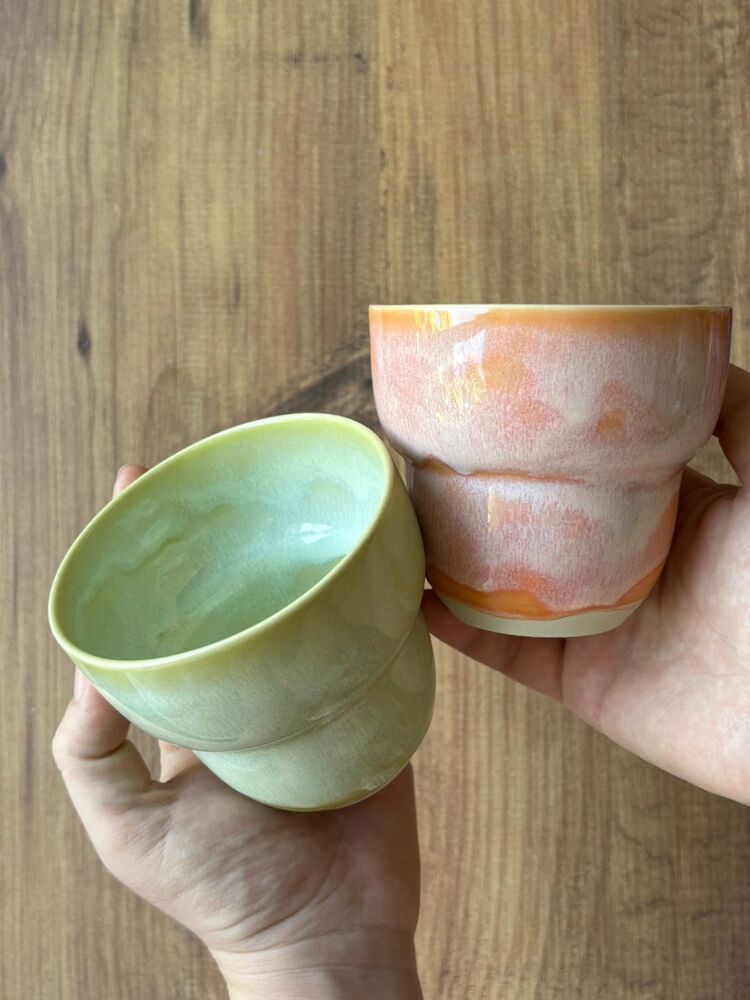 Green Ice Cream Mug 
