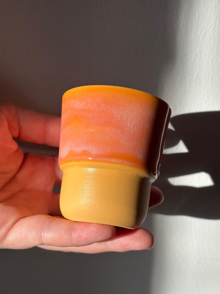 Peach Cream Short Cup