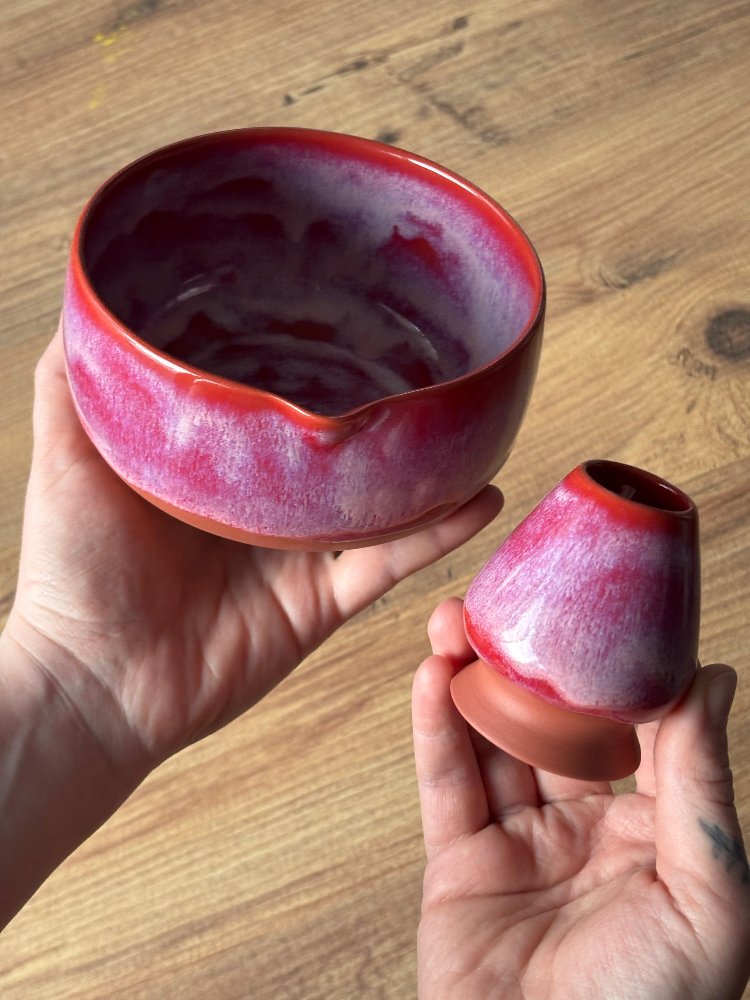 Hibiscus Matcha Set