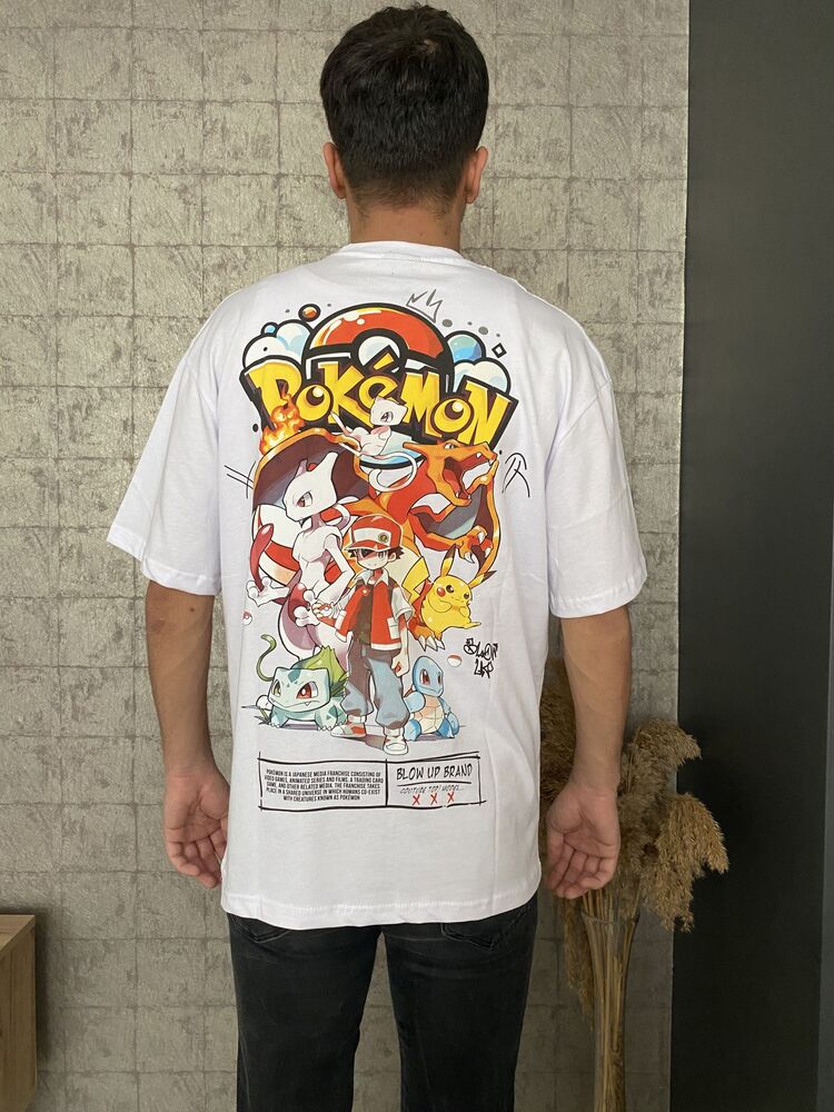 POKEMON TASARIMLI T-SHIRT