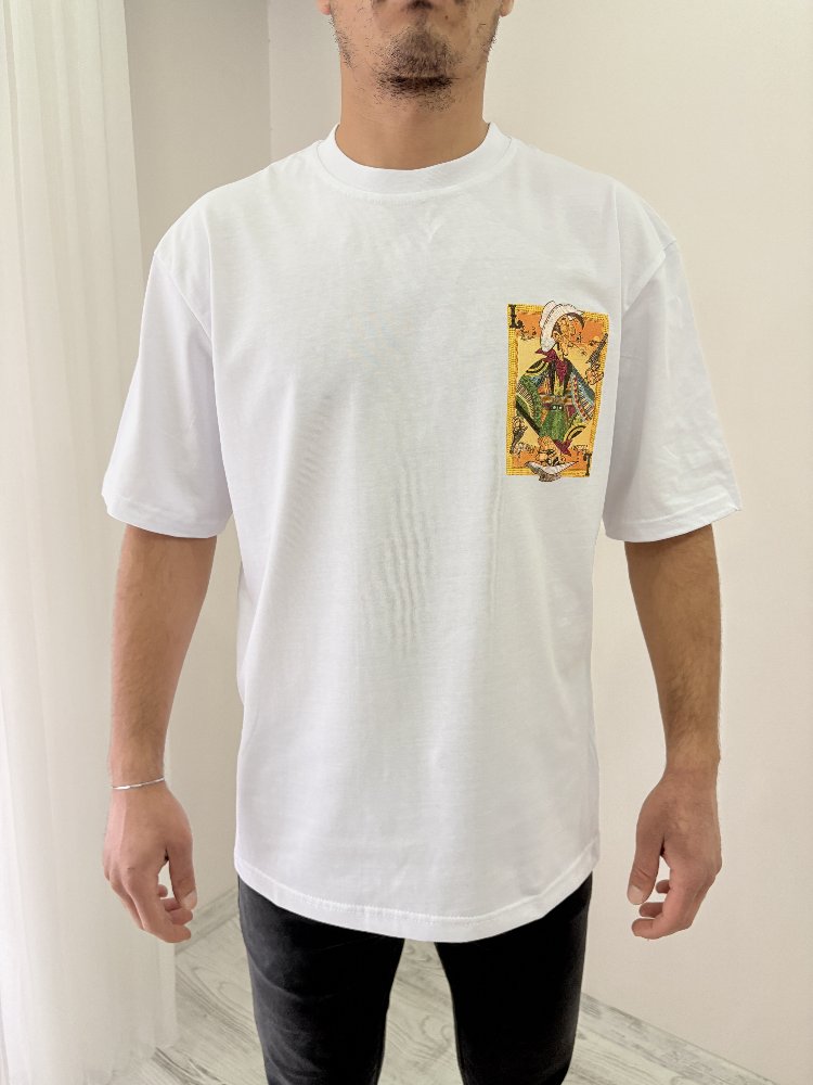 Redkit Oversize Beyaz Tişört