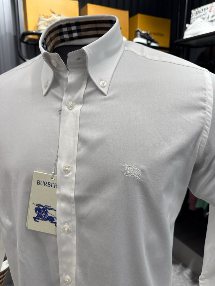 OUTLET ÜRÜNÜ Burberry İthal Gömlek (4041-Beyaz)