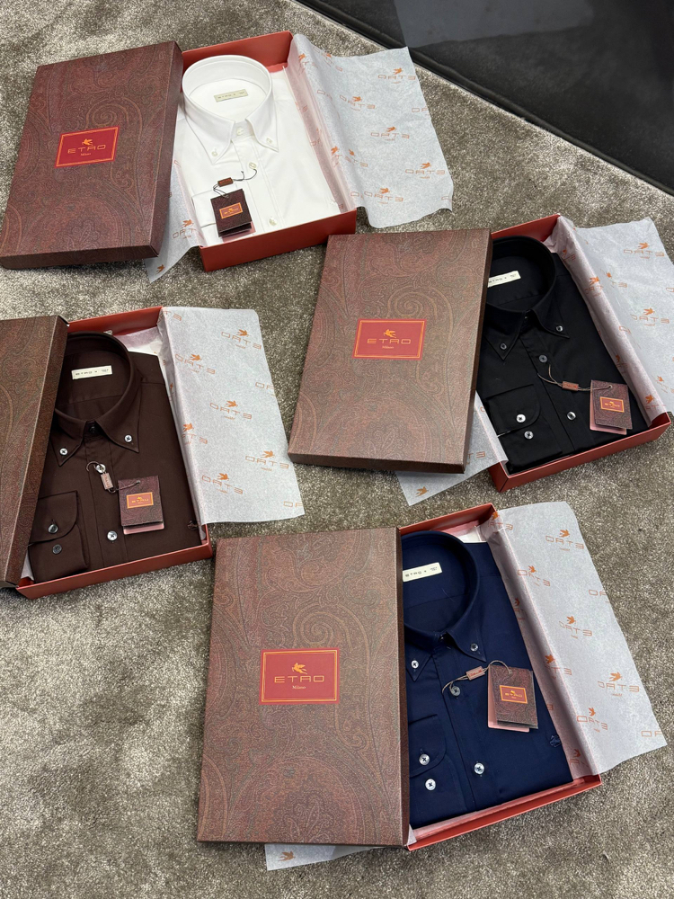 OUTLET ÜRÜNÜ Etro İthal Gömlek (4043-Siyah)