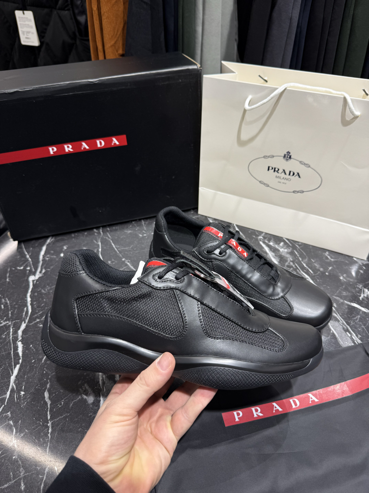 Prada Beyond The Line Deri Sneakers (İTHAL ÜRÜN)