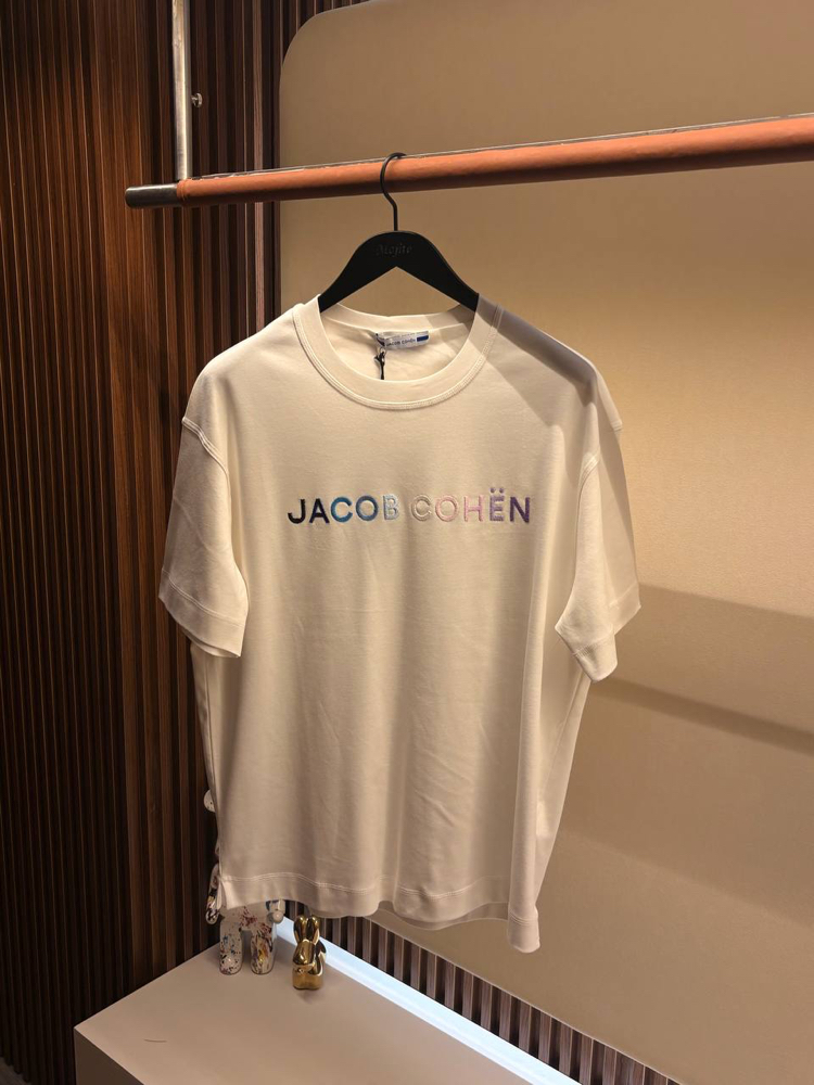 İthal Jacob Cohe T-shirt (9291-Beyaz)