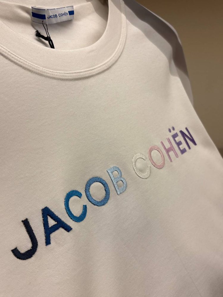 İthal Jacob Cohe T-shirt (9291-Beyaz)