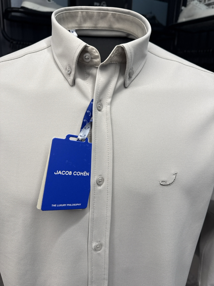 Outlet ürünü Jacob Cohen Kırışmayan Gömlek (9502-Taş)