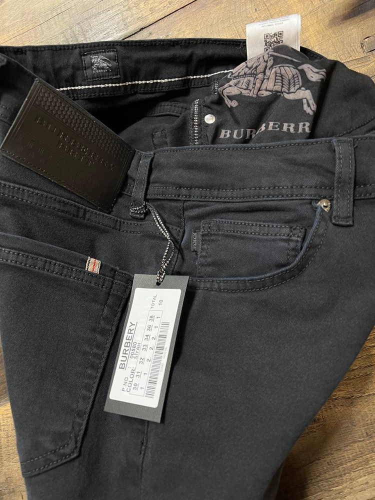 Burberry Kot Pantolon (00580-SİYAH)