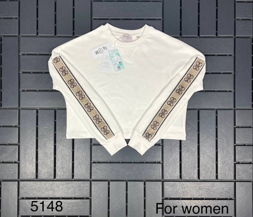 KADIN Crop Sweat (Beyaz)