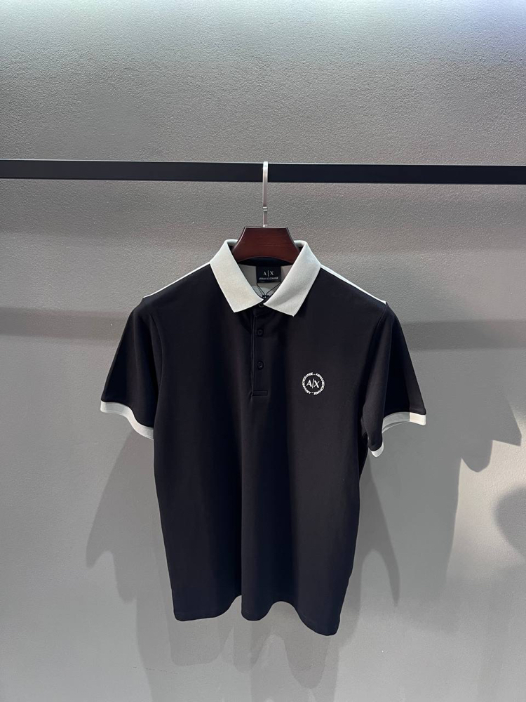 Armanı Exchange Polo Yaka (Siyah-Kodu-26606)