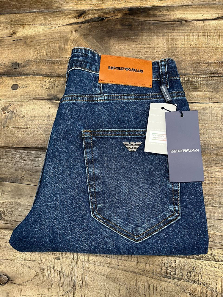 Emporio Armanı Kot Pantolon (1137-Koyu Mavi)