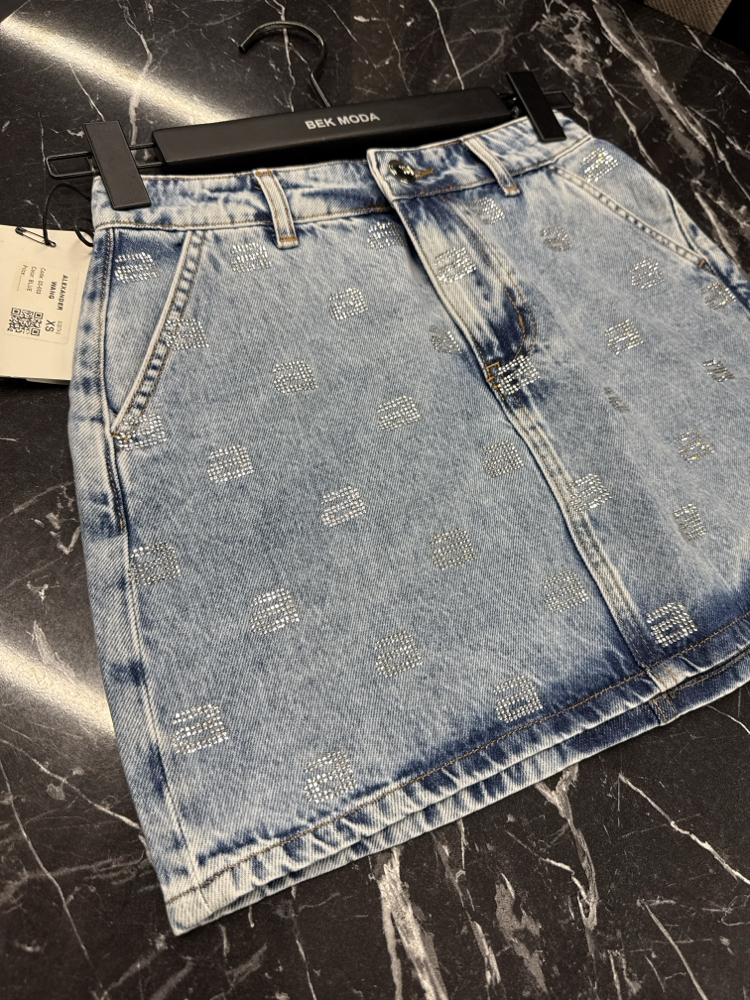 KADIN Alexander Wang Taşlı Etek 