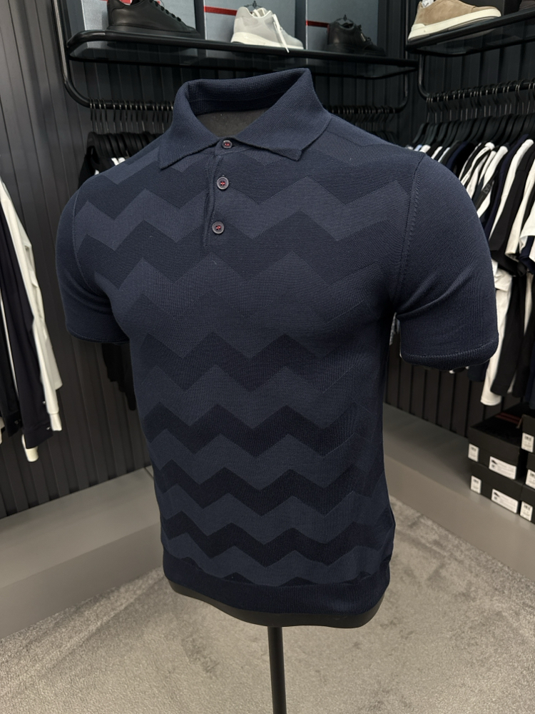 İthal KİTON Triko Polo Yaka (24160-Koyu Laciver)