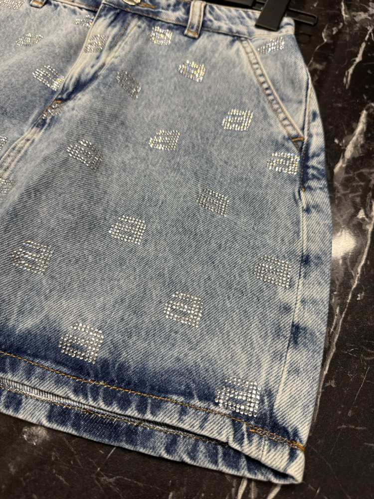 KADIN Alexander Wang Taşlı Etek 