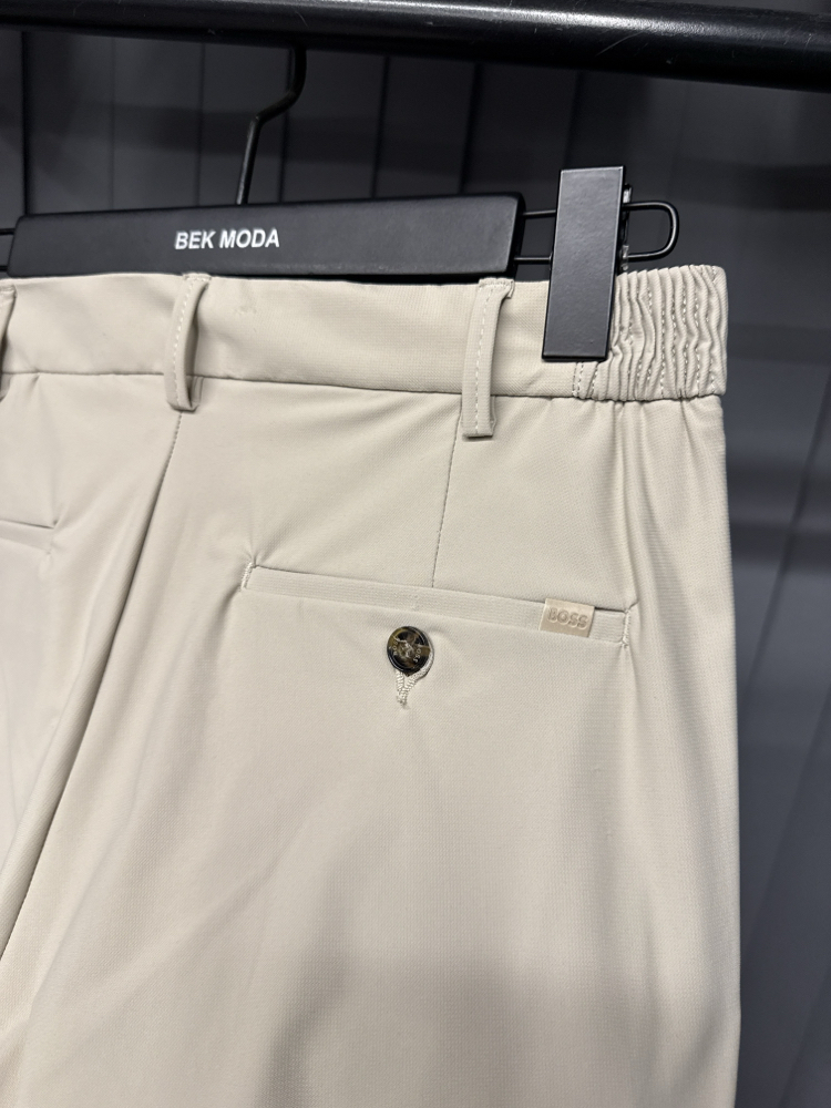 Boss  Kırışmayan Kumaş Jogger Pantolon(1088-bej)