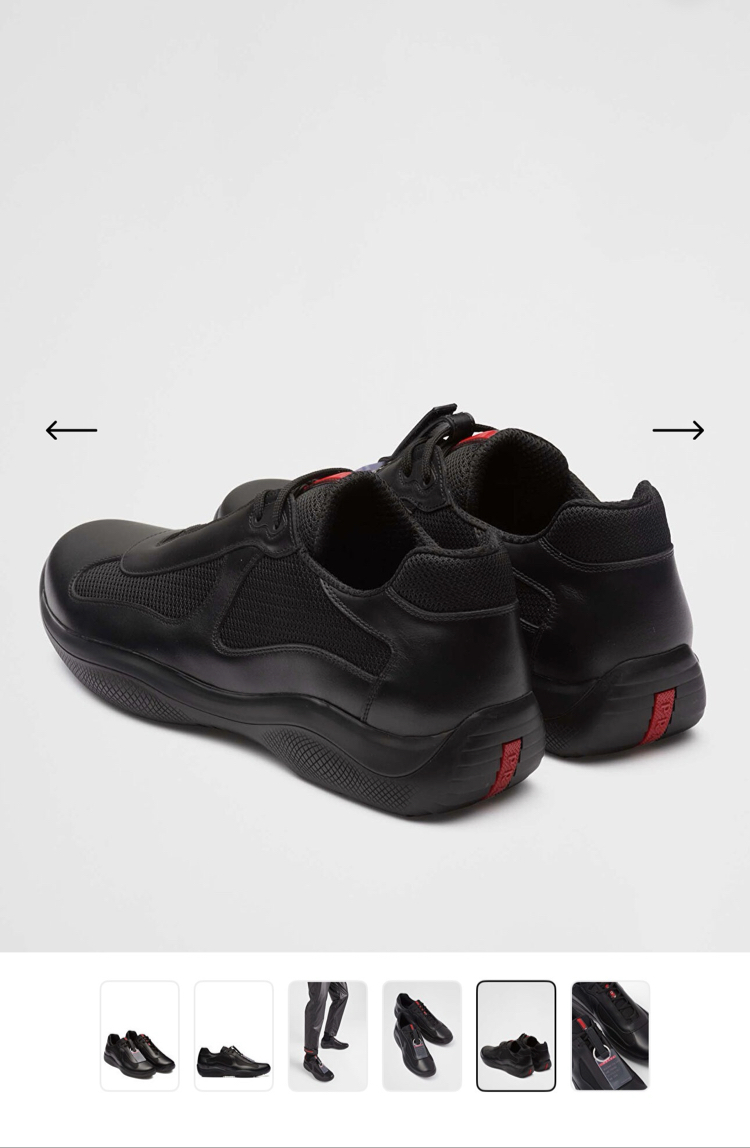 Prada Beyond The Line Deri Sneakers (İTHAL ÜRÜN)