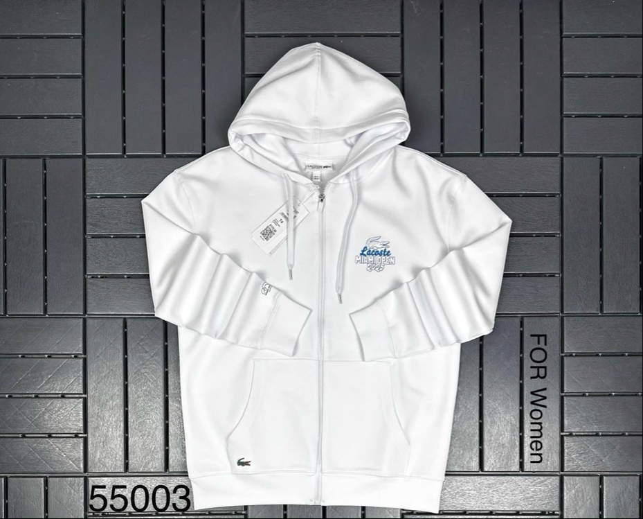 KADIN Kapüşonlu Sweat (Beyaz)-55003-