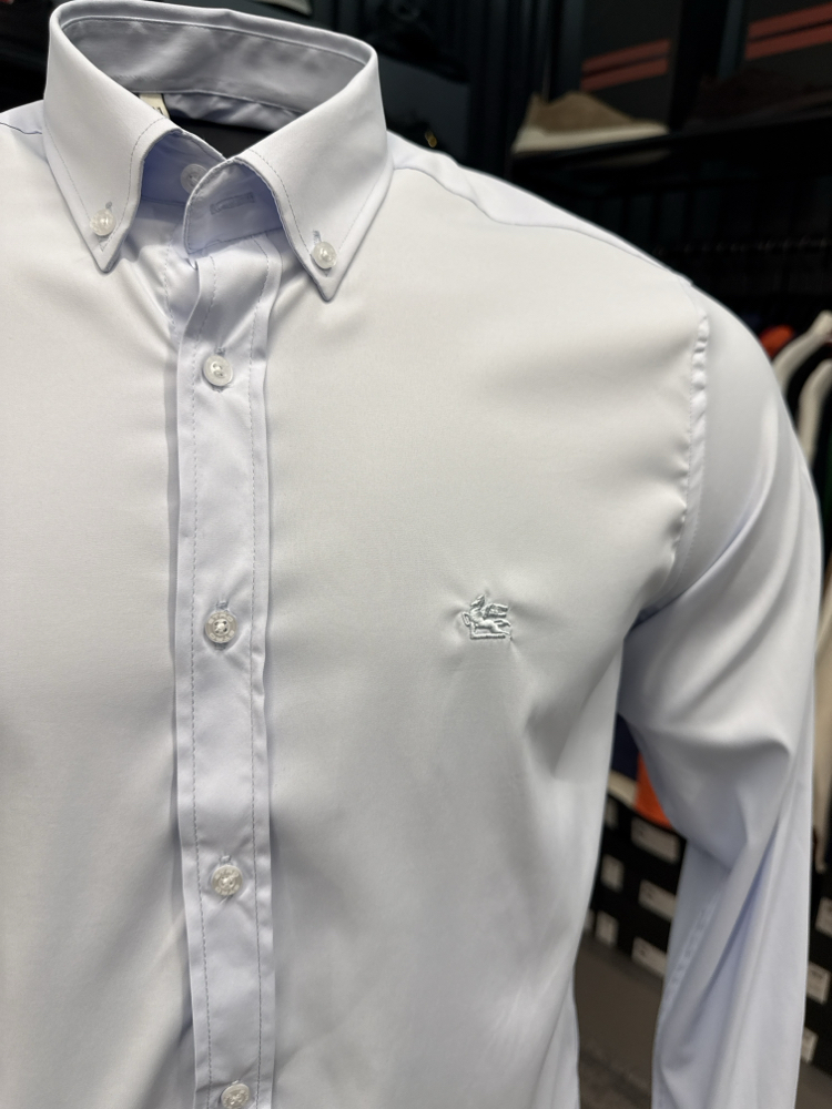 Etro Poplin Gömlek (2130-Buz Mavisi)